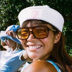 Crap Eyewear The Spaced Ranger Rosewood Brown Rectangular Sunglasses